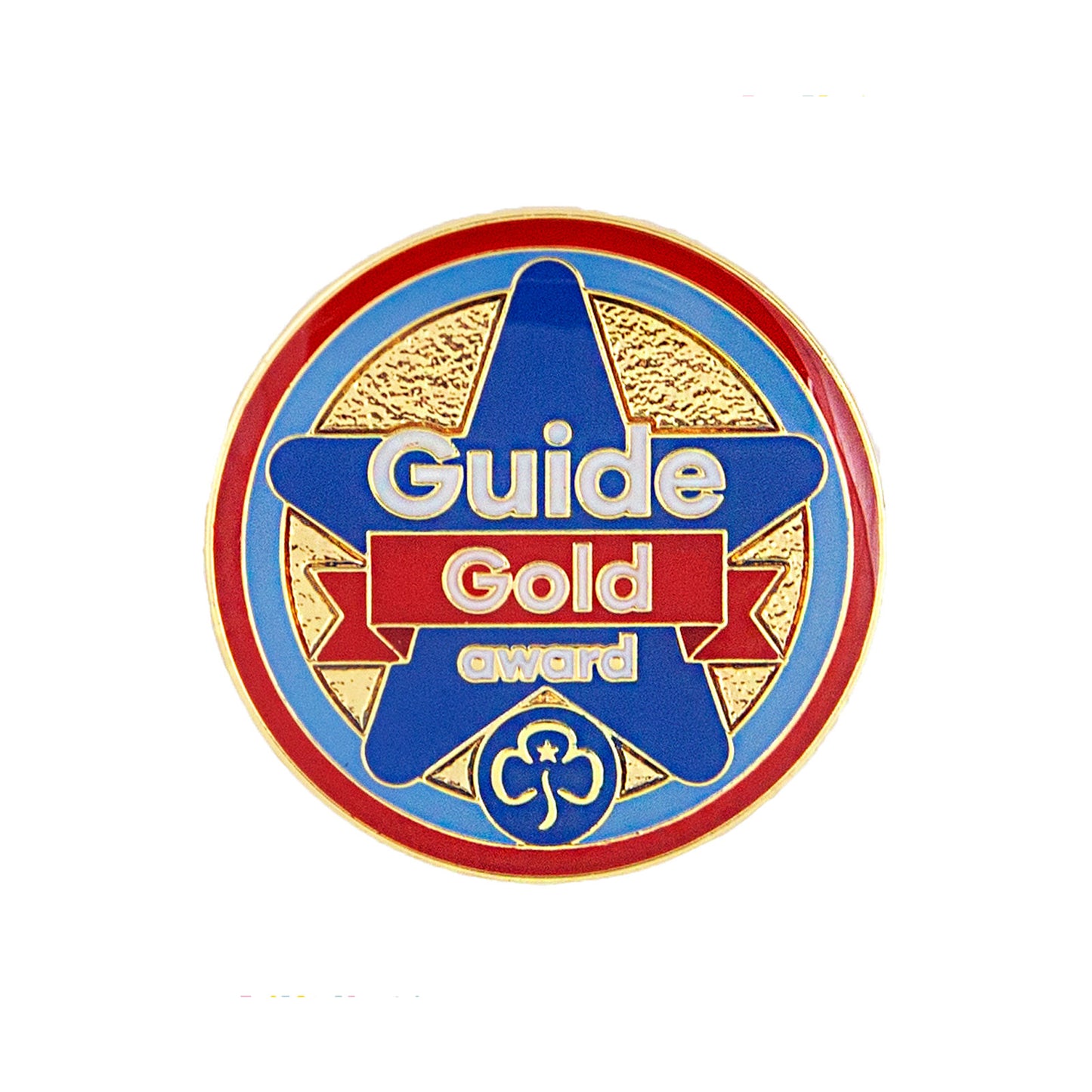 Gold Award Metal Badge Guides