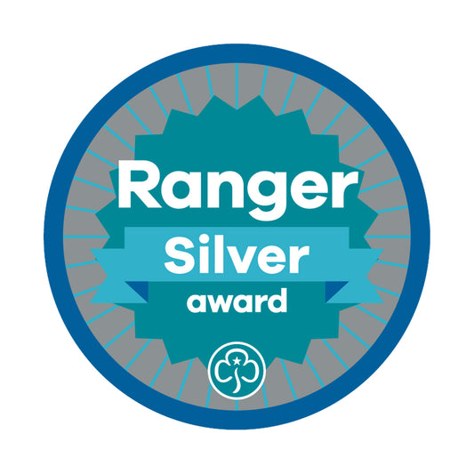Silver Award Woven Badge Rangers