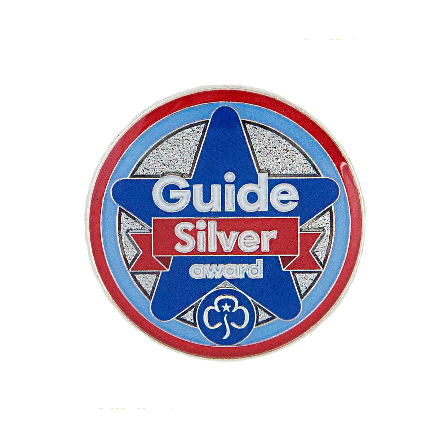 Silver Award Metal Badge Guides
