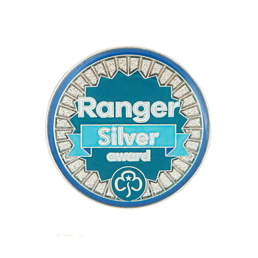 Silver Award Metal Badge Rangers