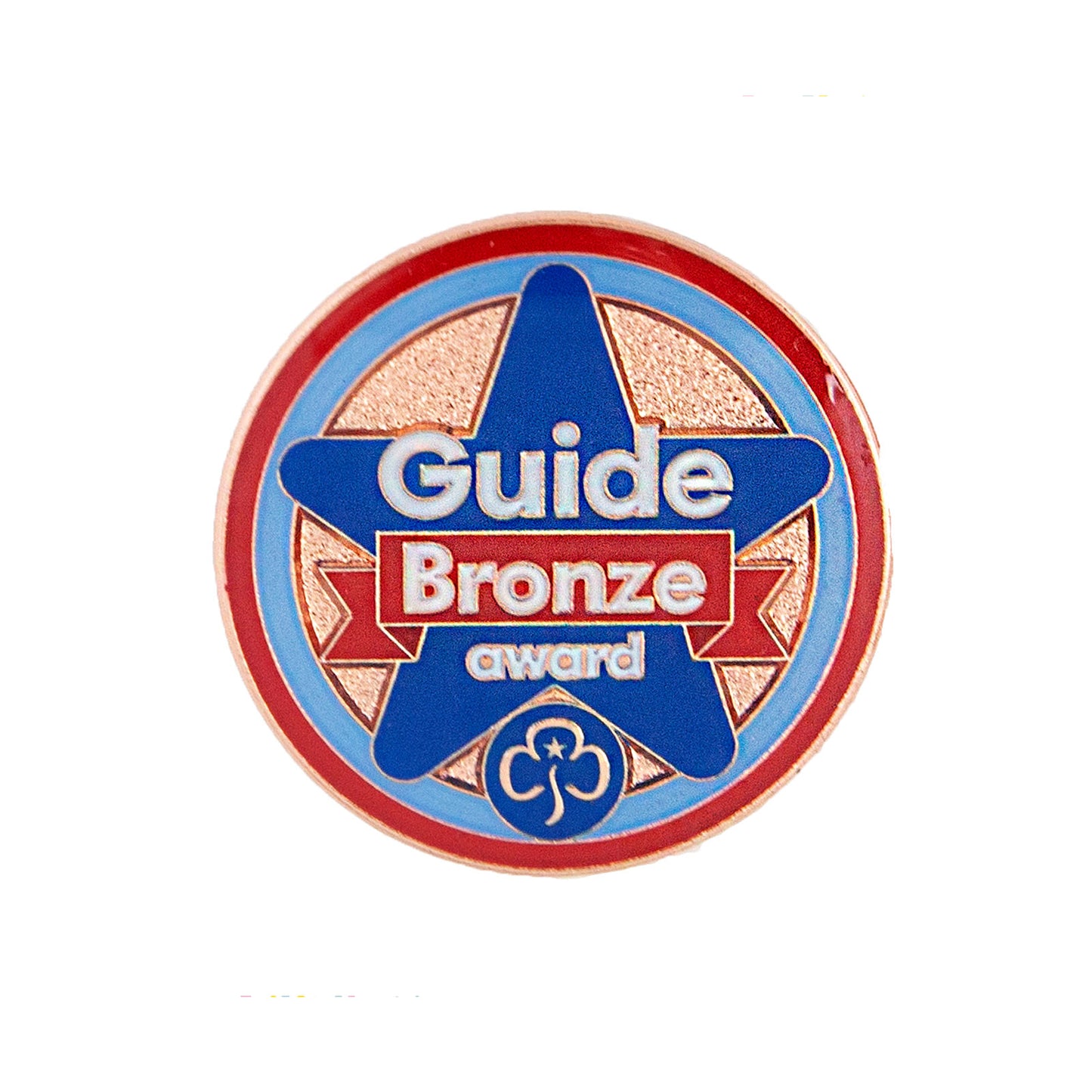Bronze Award Metal Badge Guides