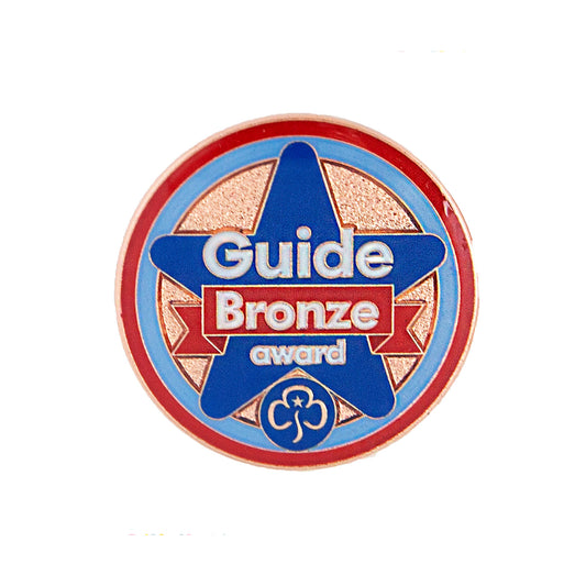 Bronze Award Metal Badge Guides