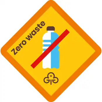 Brownies Zero Waste Woven Badge