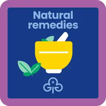 Guides Natural Remedies Woven Badge