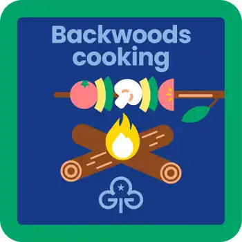 Guides Backwoods Cooking Woven Badge