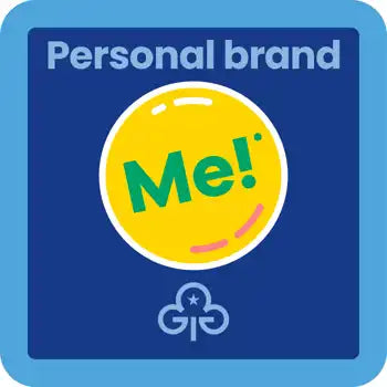 Guides Personal Brand Woven Badge