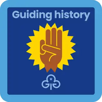 Guides Guiding History Woven Badge
