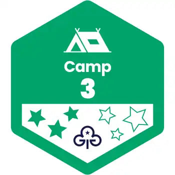 Skills Builder - Have Adventures - Camp Stage 3 Woven Badge