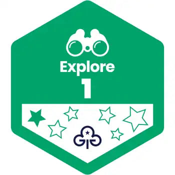 Skills Builder - Have Adventures - Explore Stage 1 Woven Badge