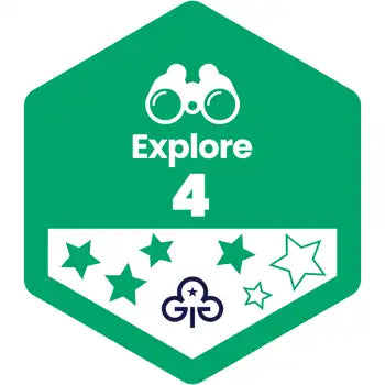 Skills Builder - Have Adventures - Explore Stage 4 Woven Badge
