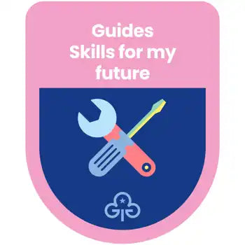 Guides Skills For My Future Theme Award Woven Badge