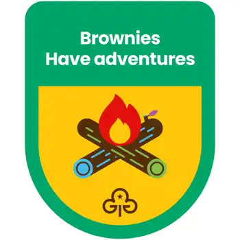 Brownies Have Adventures Theme Award Woven Badge