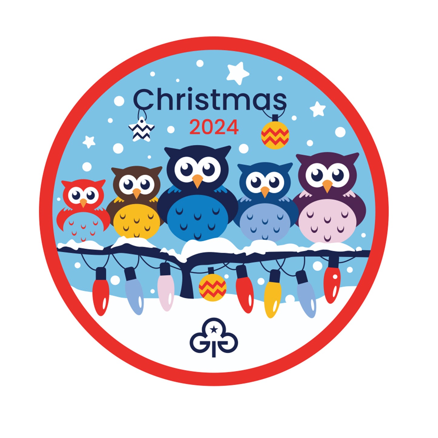 Christmas 2024 Woven Badge