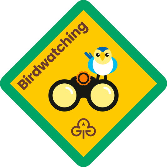 Brownies Birdwatching woven badge