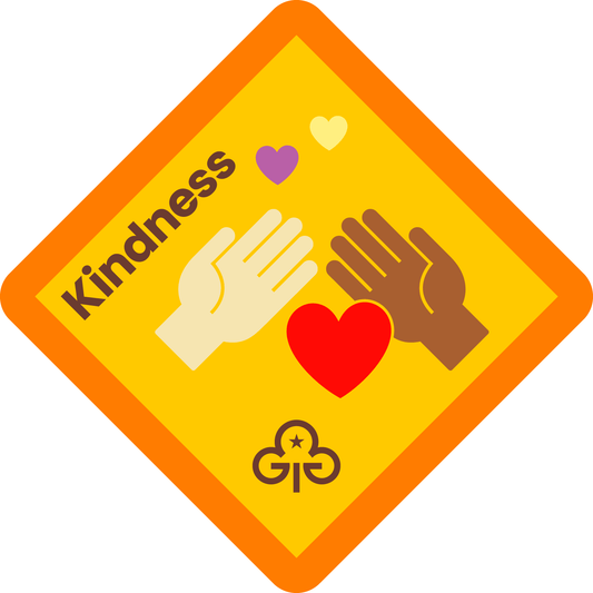Brownies Kindness woven badge