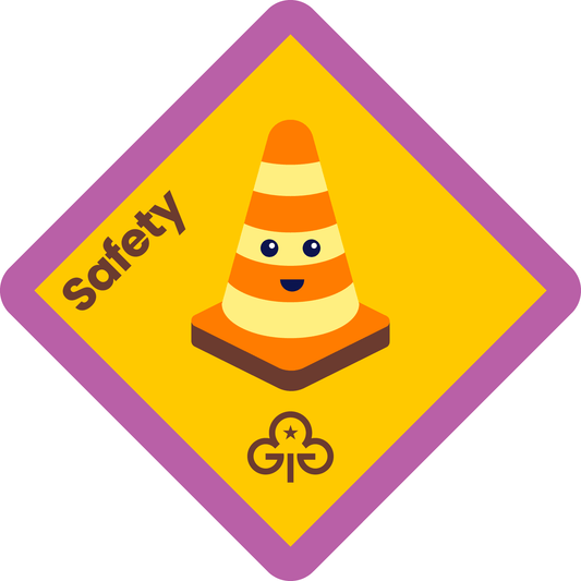 Brownies Safety woven badge