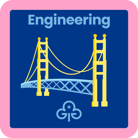 Guides Engineering woven badge
