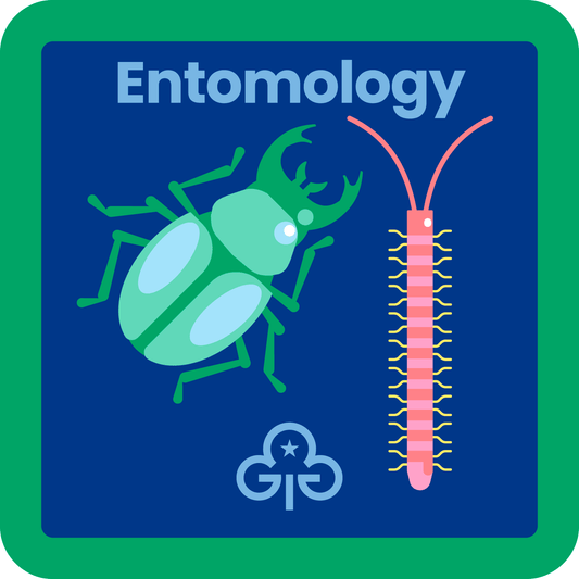 Guides Entomology woven badge