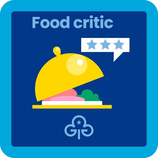 Guides Food critic woven badge