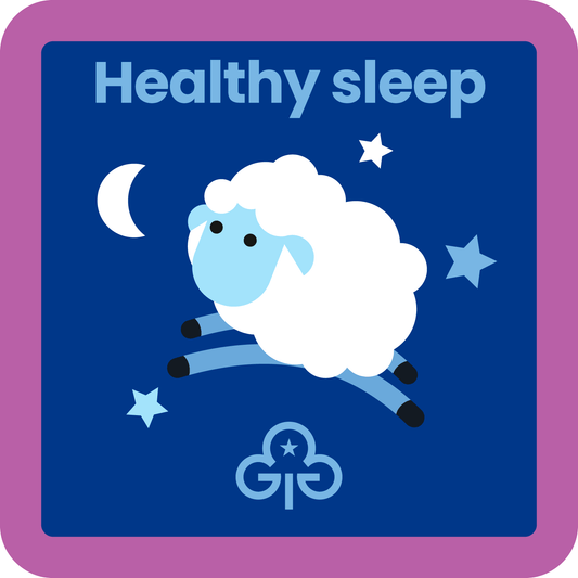 Guides Healthy sleep woven badge