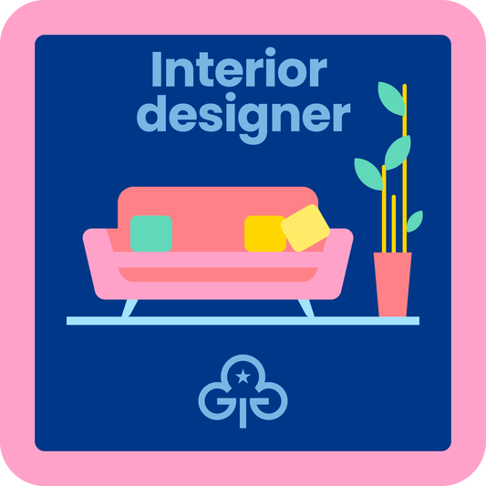 Guides Interior designer woven badge