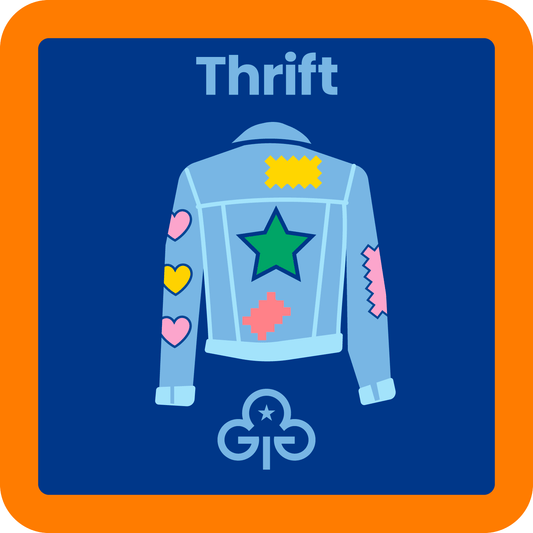 Guides Thrift woven badge