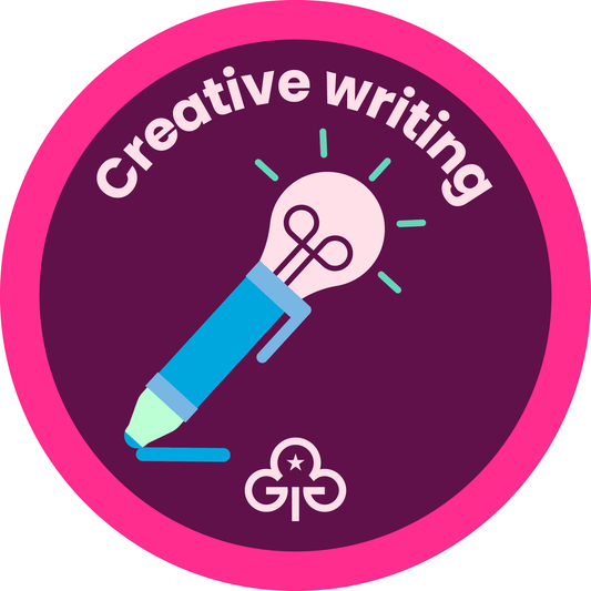 Rangers Creative writing woven badge