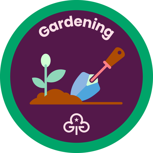 Rangers Gardening woven badge