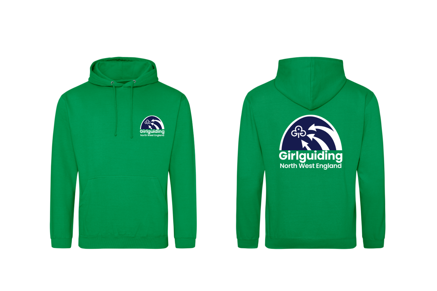 Region logo pullover and zipped hoodies