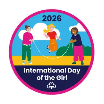 International Day of the girl 2026 woven badge