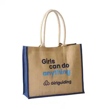 Girls can do anything jute bag