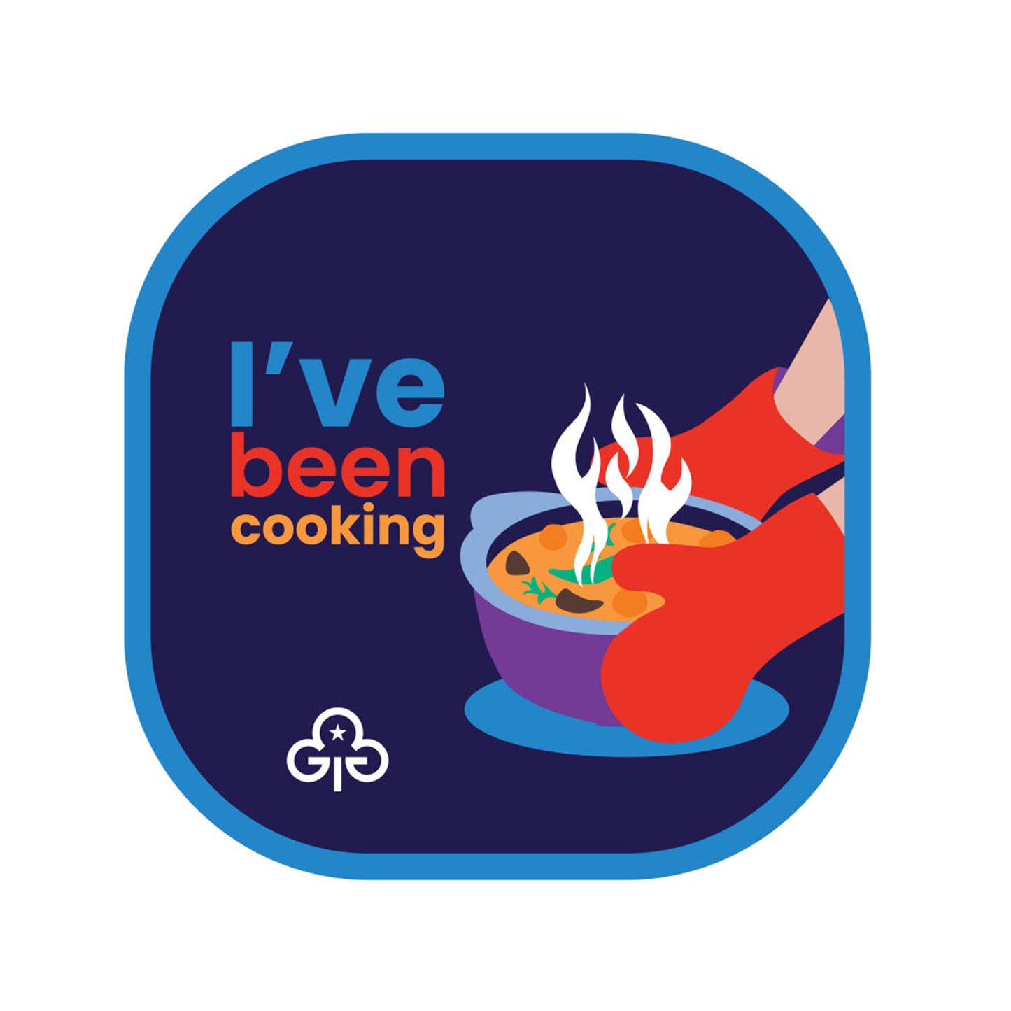 All sections I've been cooking woven badge