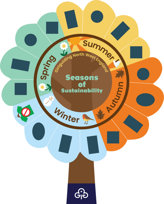 Seasons of Sustainability - Region Social Action Project Badge