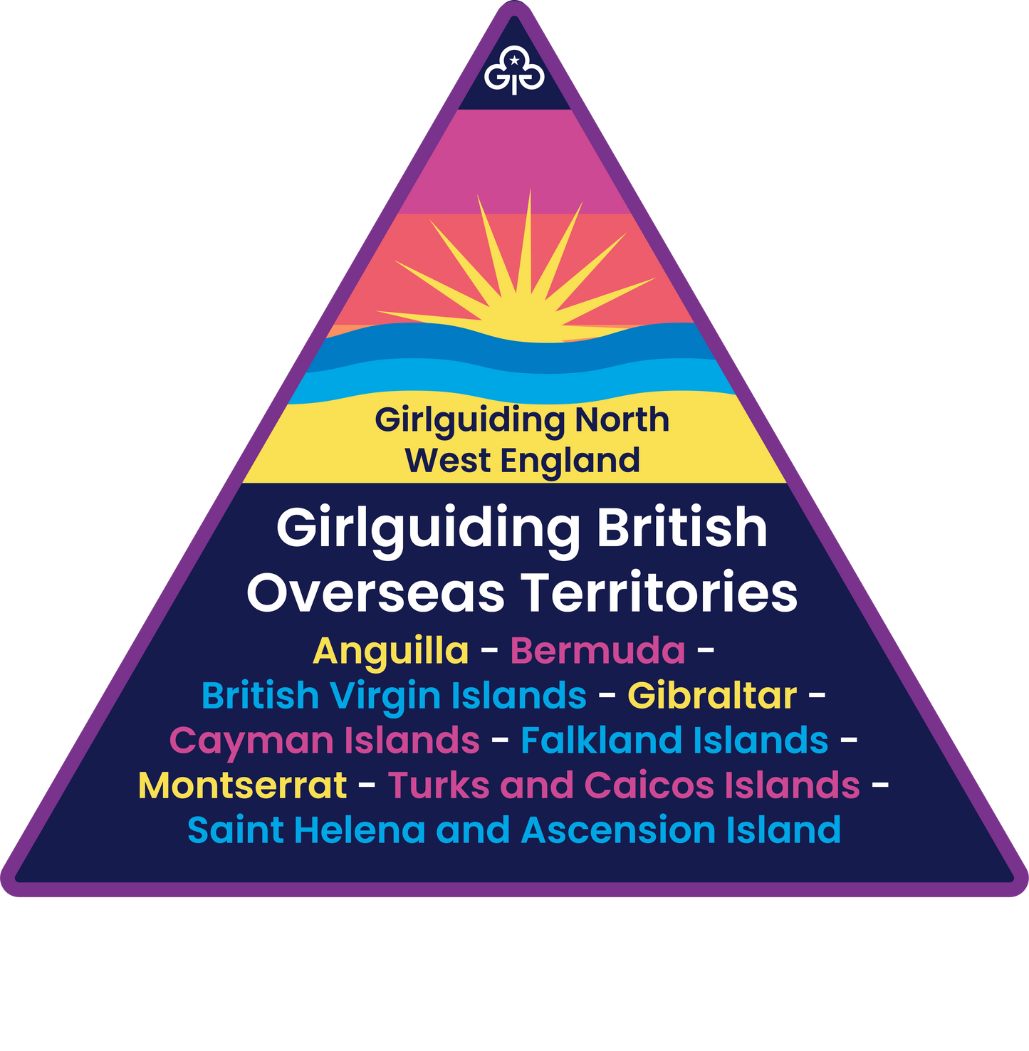 Girlguiding British Overseas Territories Islands Badge