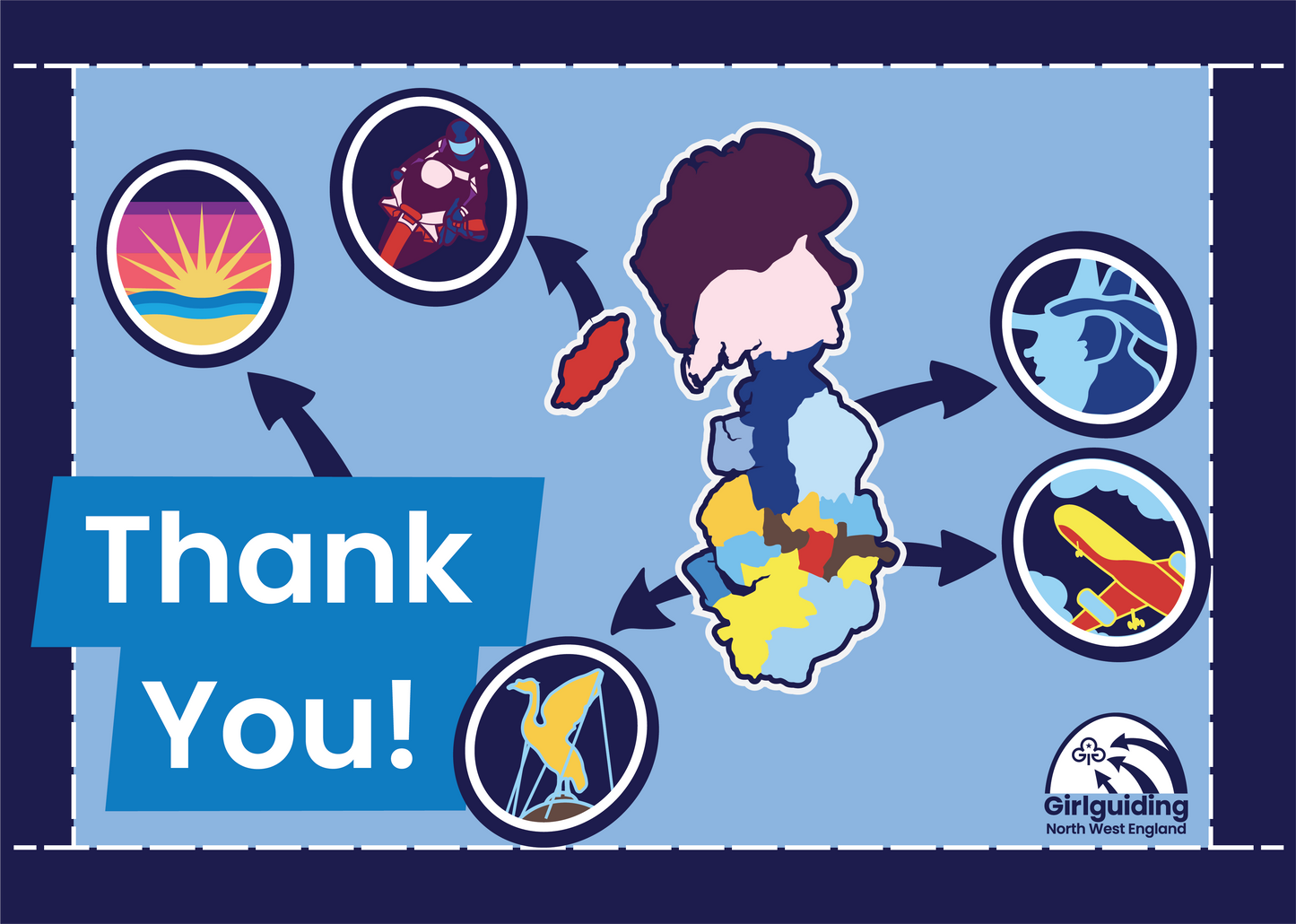 Region Thank You Cards (8pk)
