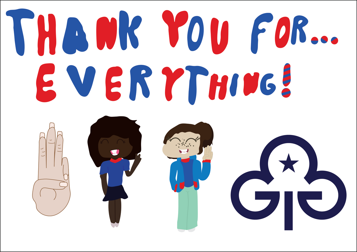 Region Thank You Cards (8pk)