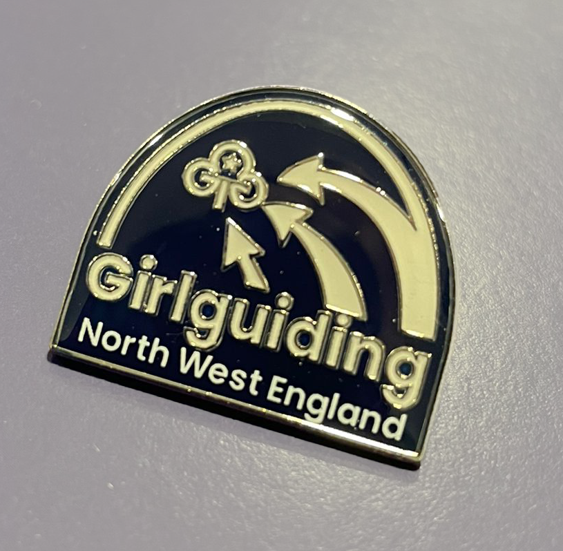 Region logo enamel badge