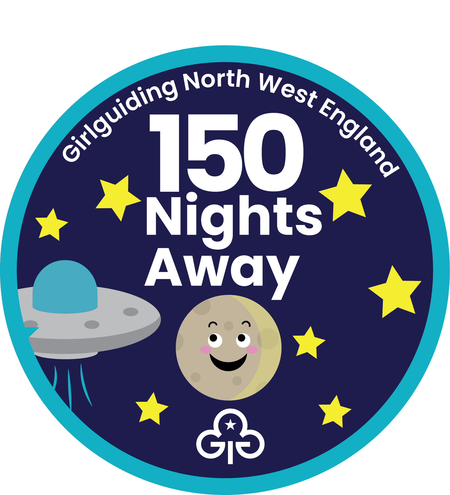 Nights Away Woven Badges