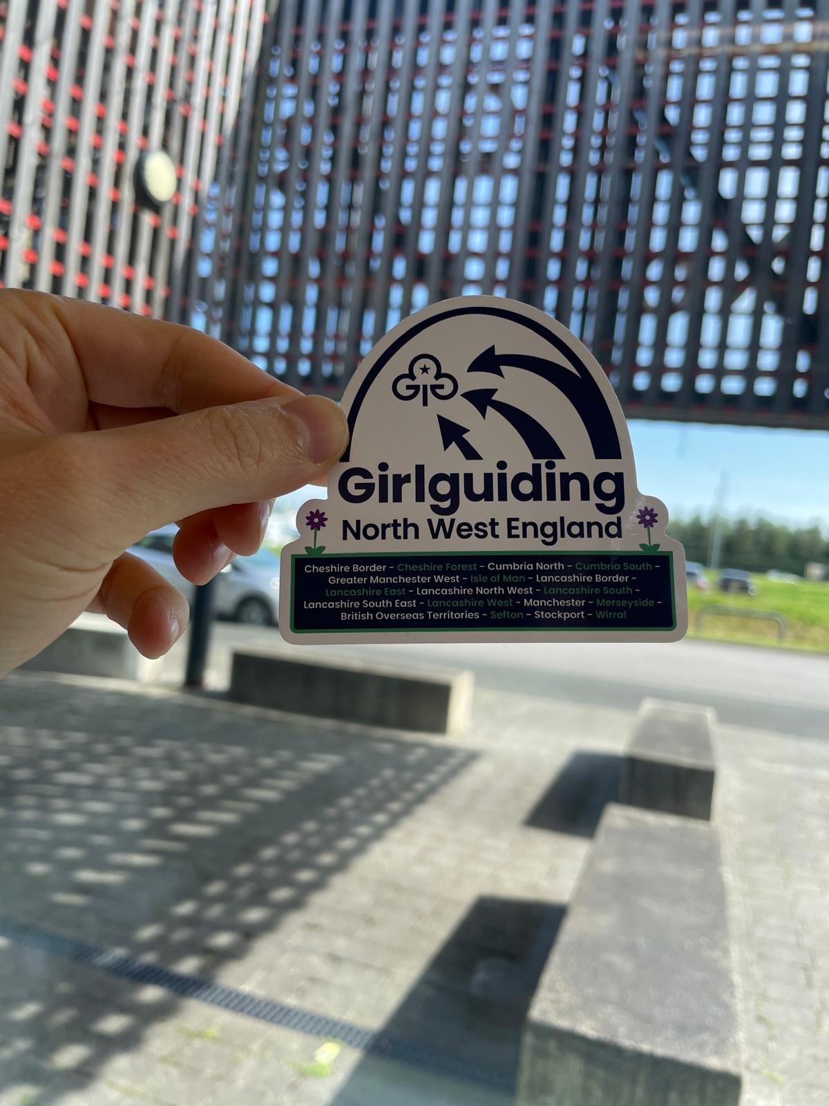 Girlguiding Region Counties Sticker