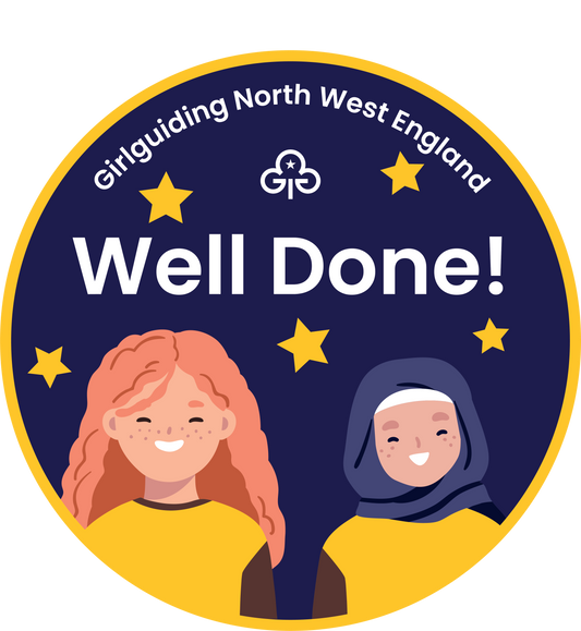 Region Well Done Brownies woven badge