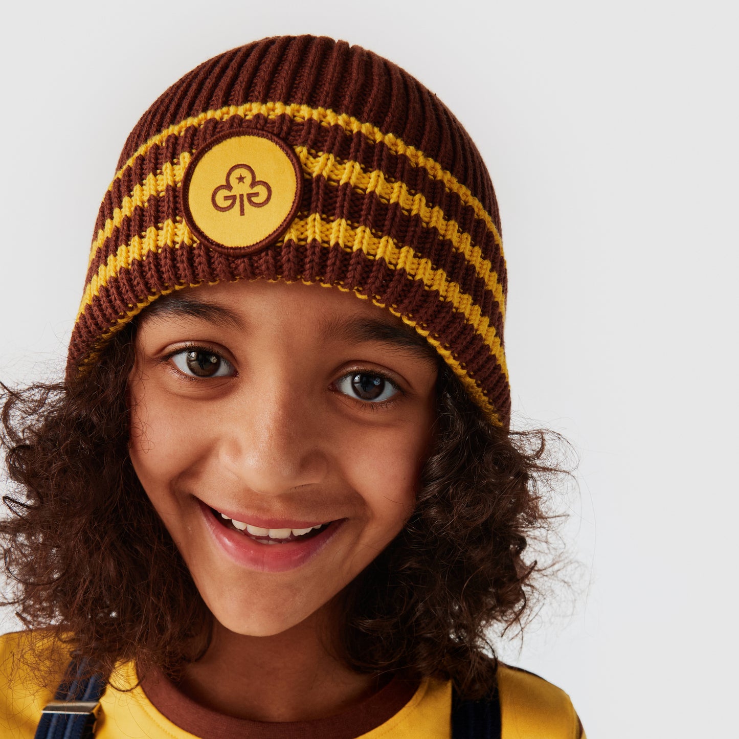 Brownies uniform striped beanie