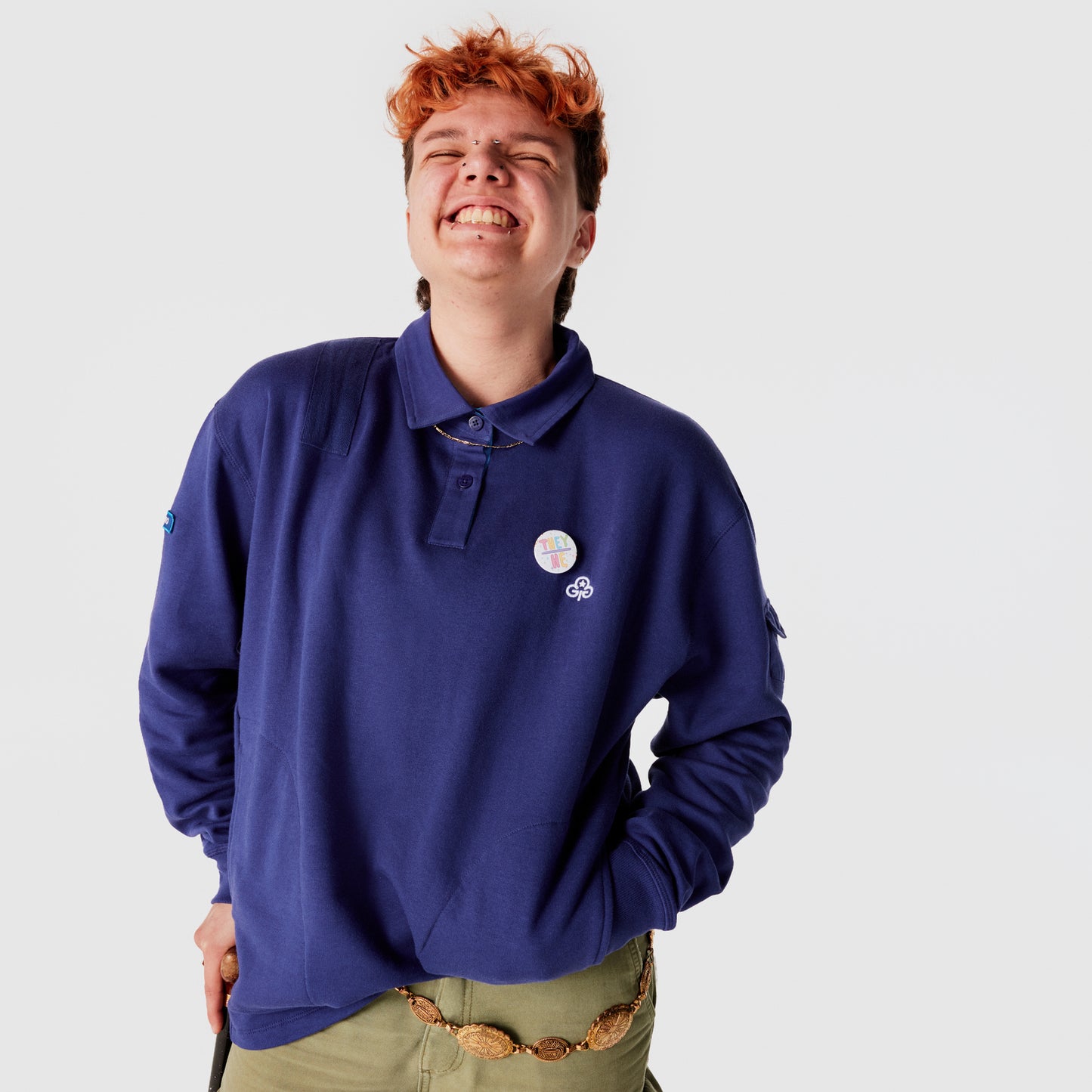 Girlguiding uniform adults snugby top
