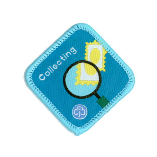 Brownies Collecting Woven Badge