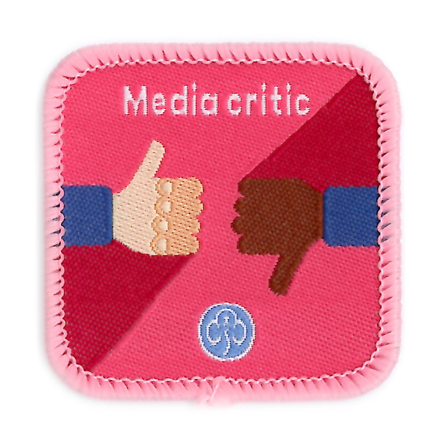 Guides Media Critic Woven Badge