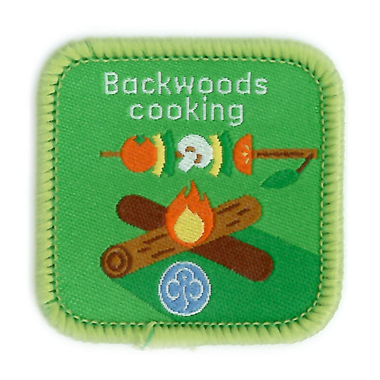 Guides Backwoods Cooking Woven Badge