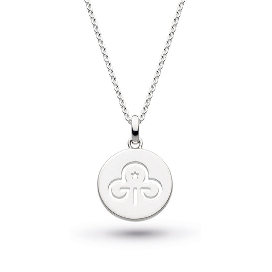 Trefoil Silver Necklace