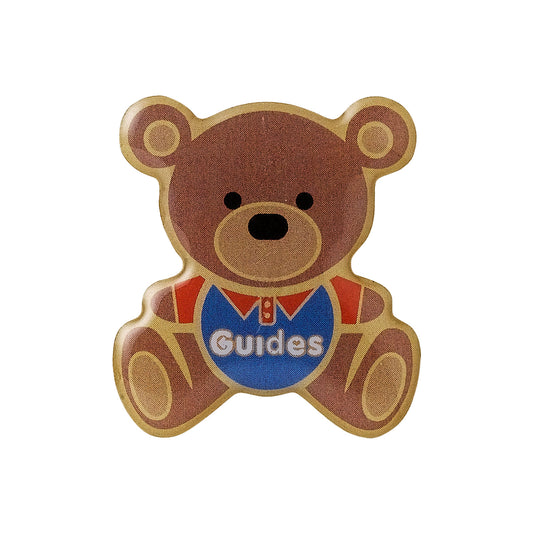 Guides Teddy Pin Badge