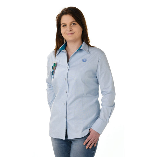 Rangers Long Sleeve Formal Blouse