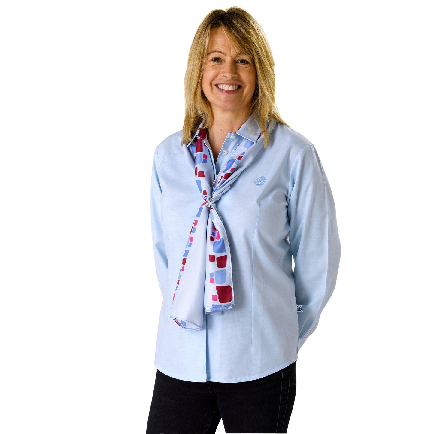 Leader Long-sleeved Formal Blouse