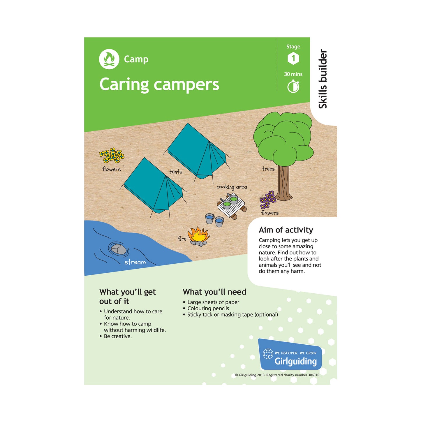 Skills Builder - Have Adventures - Camp Stage 1 Pack